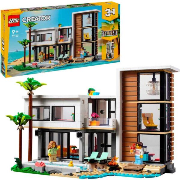Creator 3-in-1 - Modern huis Constructiespeelgoed
