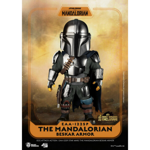 Star Wars: The Mandalorian - The Mandalorian Beskar Armor 6 inch Action Figure Speelfiguur