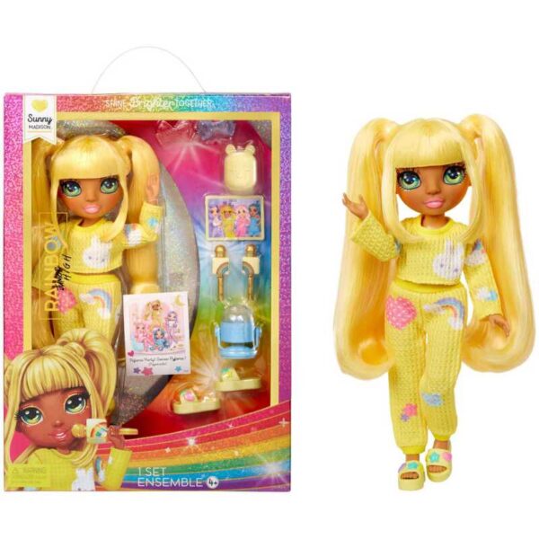 Rainbow High Junior High Pyjamaparty-modepop - Sunny Pop