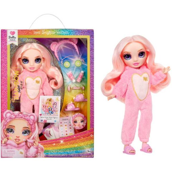 Rainbow High Junior High Pyjamaparty-modepop - Bella Pop
