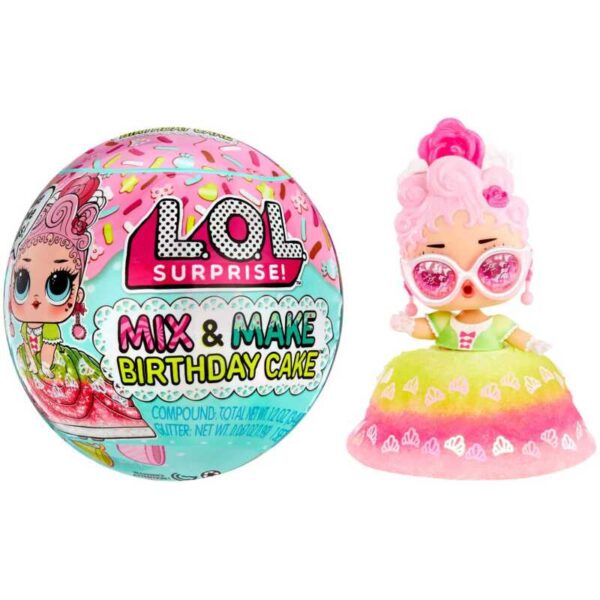 L.O.L. Surprise! - Mix & Make Birthday Cake Speelfiguur