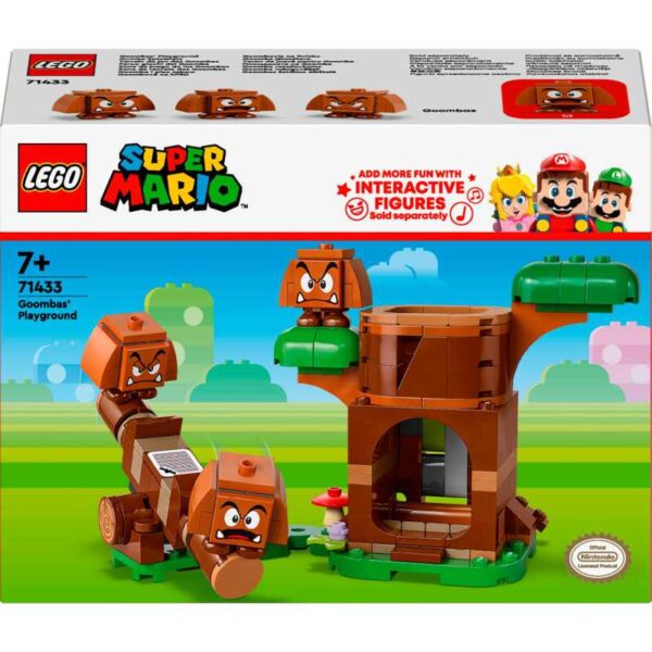 Super Mario - Speeltuin van de Goomba's Constructiespeelgoed