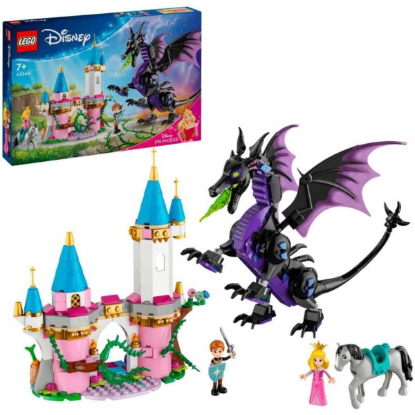 Disney Princess - Maleficent in drakenvorm Constructiespeelgoed