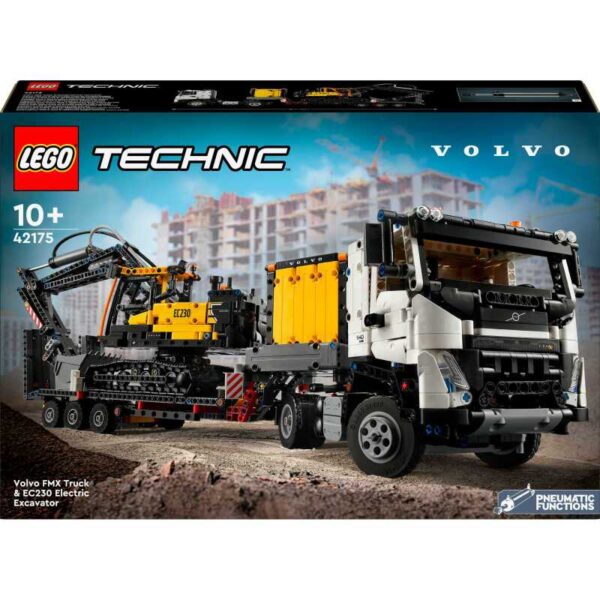 Technic - Volvo FMX truck & EC230 elektrische graafmachine Constructiespeelgoed