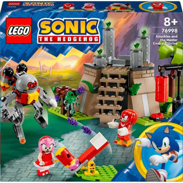 Sonic the Hedgehog - Knuckles en de Master Emerald tempel Constructiespeelgoed