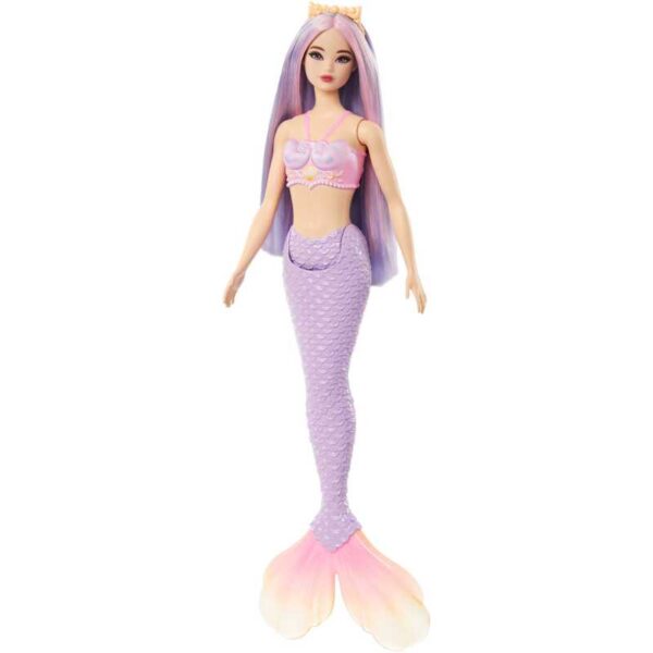 Dreamtopia - Zeemeerminpop - Lila haar en een paarse staart Pop