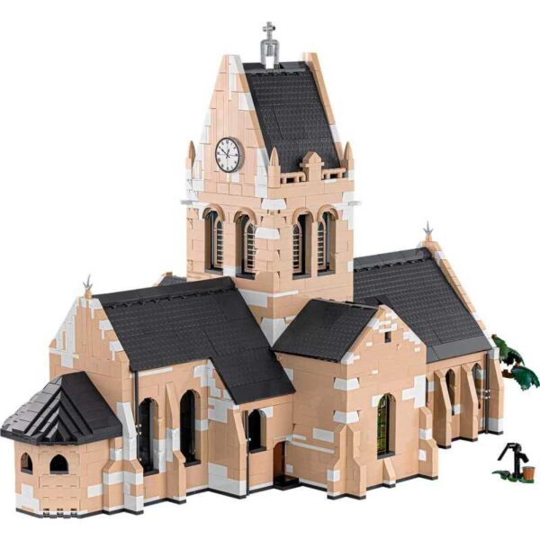 Church Sainte-Mere-Eglise Constructiespeelgoed