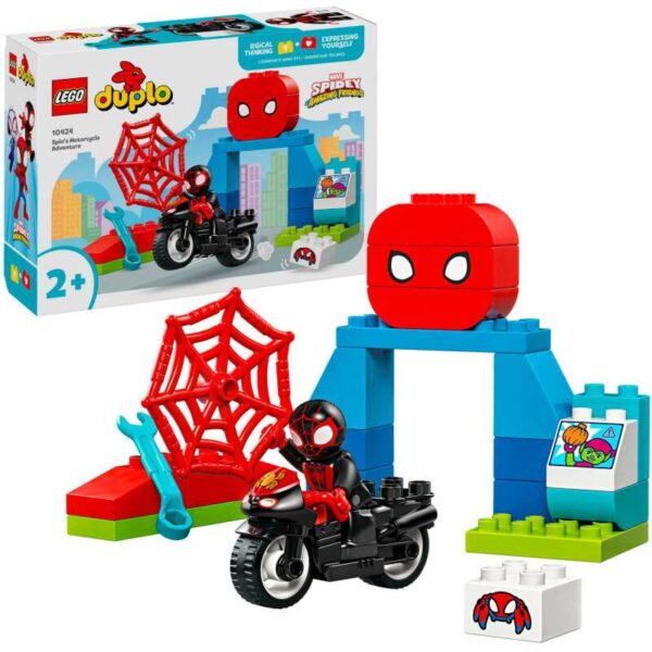 DUPLO - De motoravonturen van Spin Constructiespeelgoed