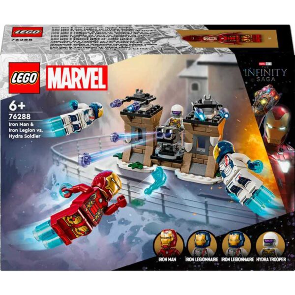 Marvel - Iron Man & Iron Legion vs. Hydra soldaat Constructiespeelgoed