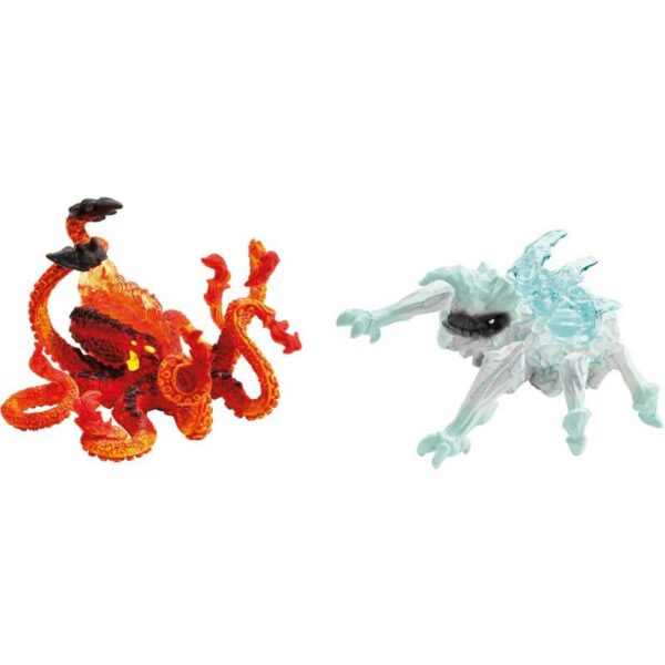 Eldrador - IJskever versus vuuroctopus Speelfiguur