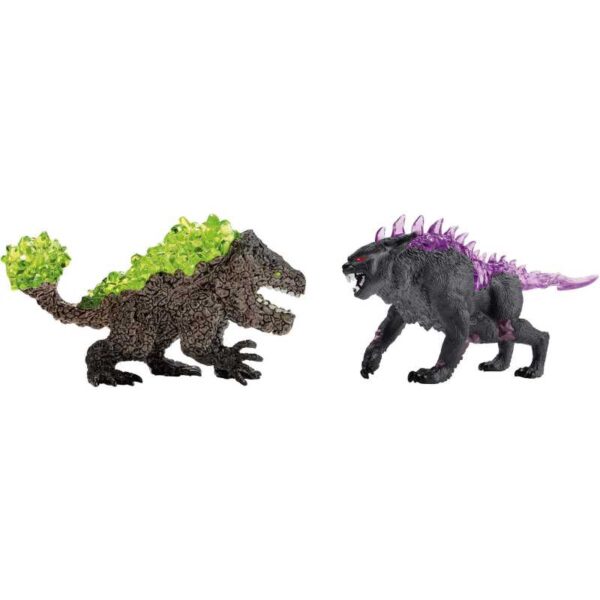 Eldrador - Schaduwlynx versus rotsbreker Speelfiguur