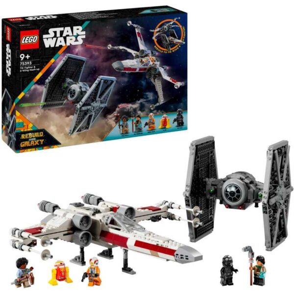 Star Wars - TIE Fighter en X-wing combi Constructiespeelgoed