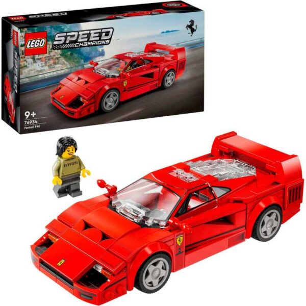 Speed Champions - Ferrari F40 supercar Constructiespeelgoed