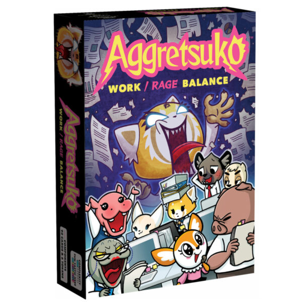Aggretsuko: Work/Rage Balance Kaartspel