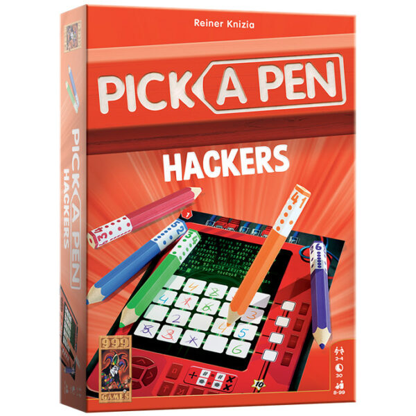 Pick a Pen Hackers Bordspel