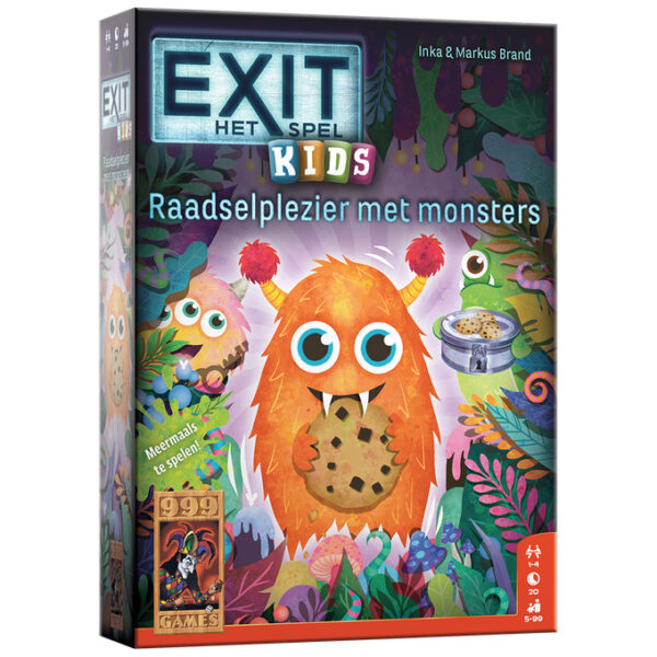 EXIT - Kids Raadselplezier met Monsters Gezelschapsspel