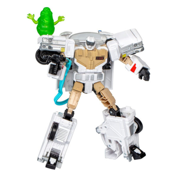 Transformers x Ghostbusters Action Figure Ectotron Ecto-1 Speelfiguur