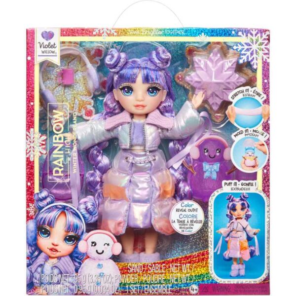 Rainbow High - Winter Wonderland - Violet Pop