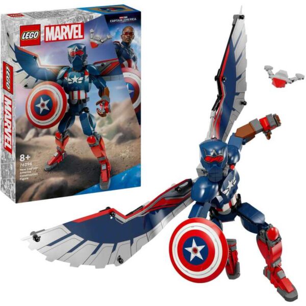 Marvel - Nieuwe Captain America bouwfiguur Constructiespeelgoed