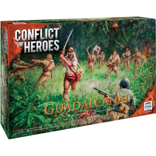 Conflict of Heroes: Guadalcanal The Pacific 1942 Bordspel