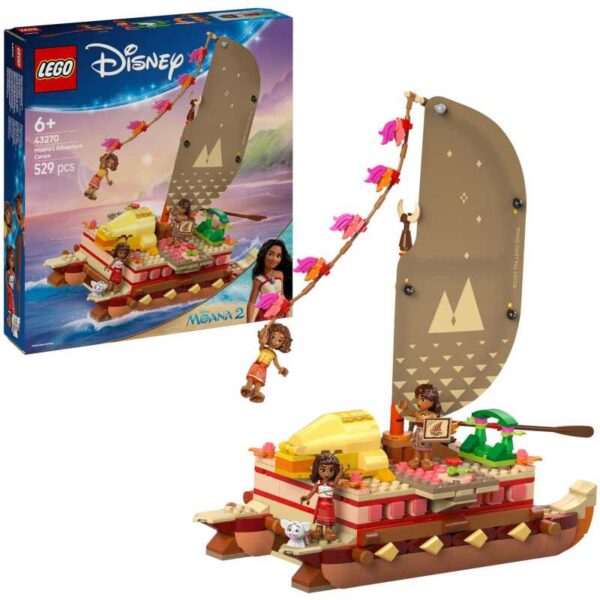 Disney - Vaiana's avonturenkano Constructiespeelgoed