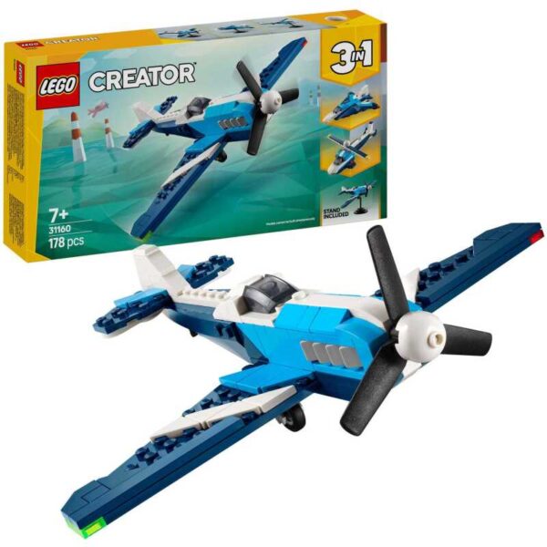Creator 3-in-1 - Luchtvaart: racevliegtuig Constructiespeelgoed