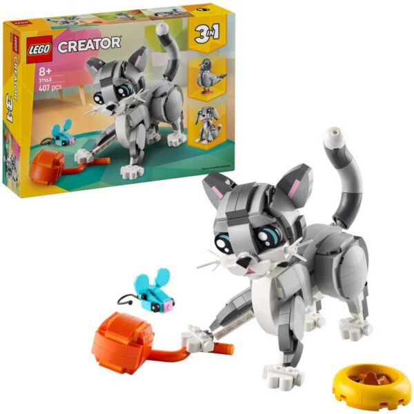 Creator 3-in-1 - Speelse kat Constructiespeelgoed