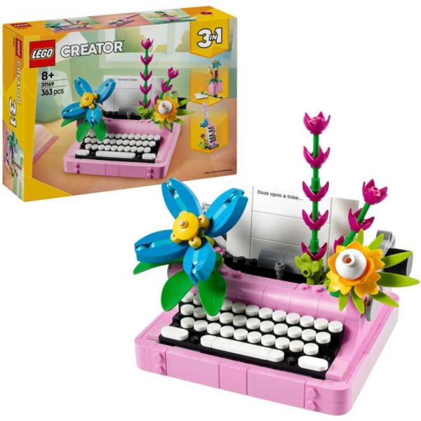 Creator 3-in-1 - Typemachine met bloemen Constructiespeelgoed