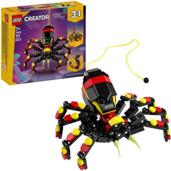 Creator 3-in-1 - Wilde dieren: spannende spin Constructiespeelgoed