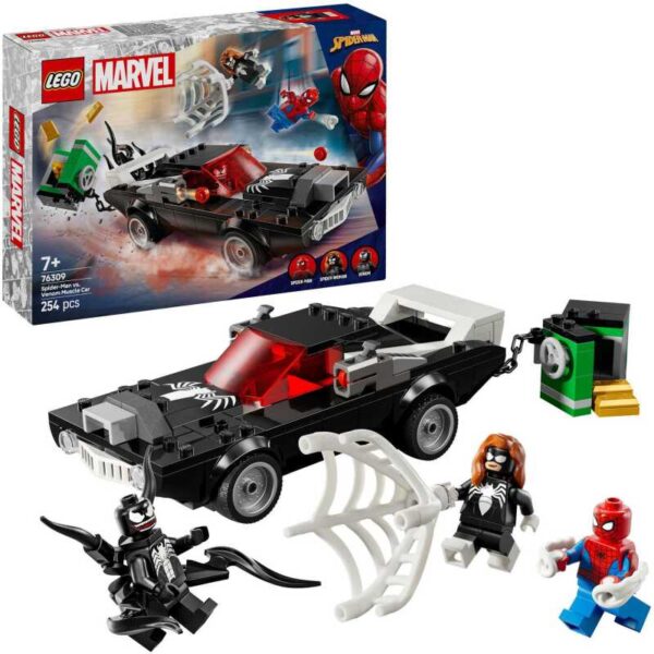 Marvel Super Heroes - Spider-Man vs. Venoms klassieke auto Constructiespeelgoed