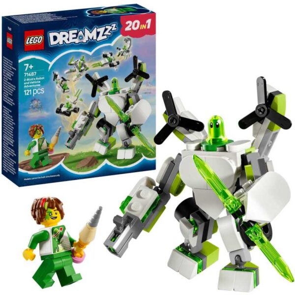 DREAMZzz - Z-Blobs robot- en voertuigavonturen Constructiespeelgoed