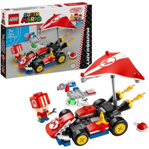 Super Mario - Mario Kart - Standaardkart Constructiespeelgoed