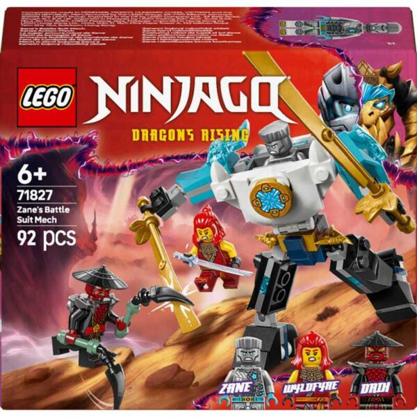 Ninjago - Zane's strijdmecha Constructiespeelgoed