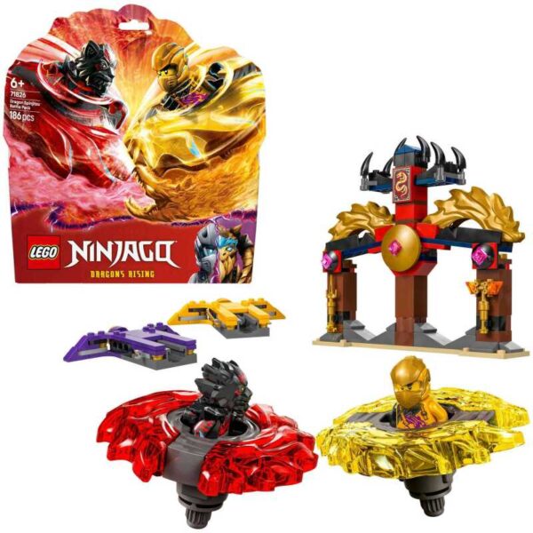 Ninjago - Spinjitzu drakenstrijdpakket Constructiespeelgoed