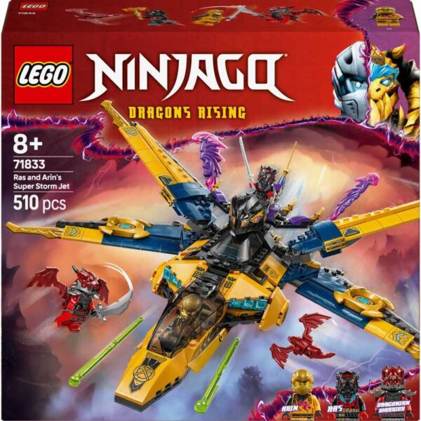Ninjago - Ras en Arins superstormvliegtuig Constructiespeelgoed