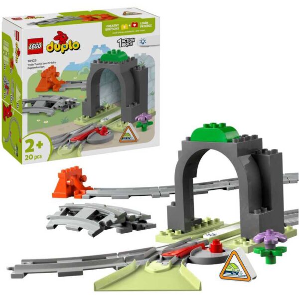 DUPLO - Treintunnel en rails uitbreidingsset Constructiespeelgoed