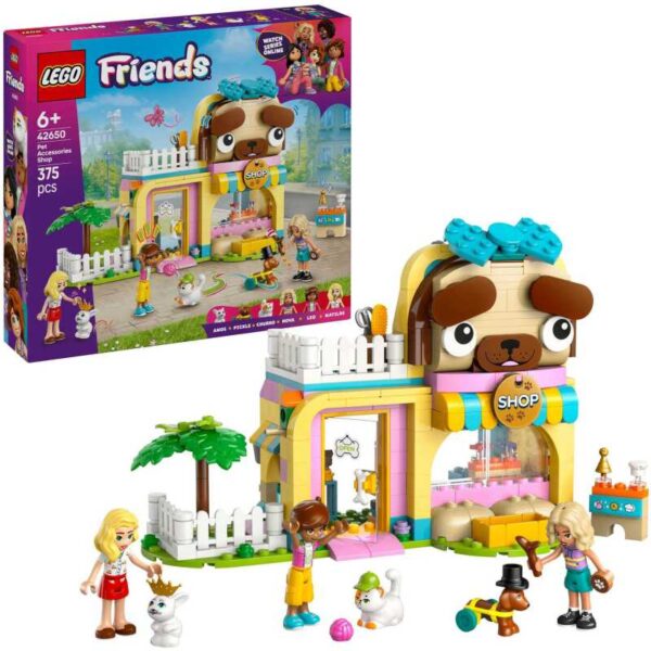 Friends - Winkel met dierenaccessoires Constructiespeelgoed