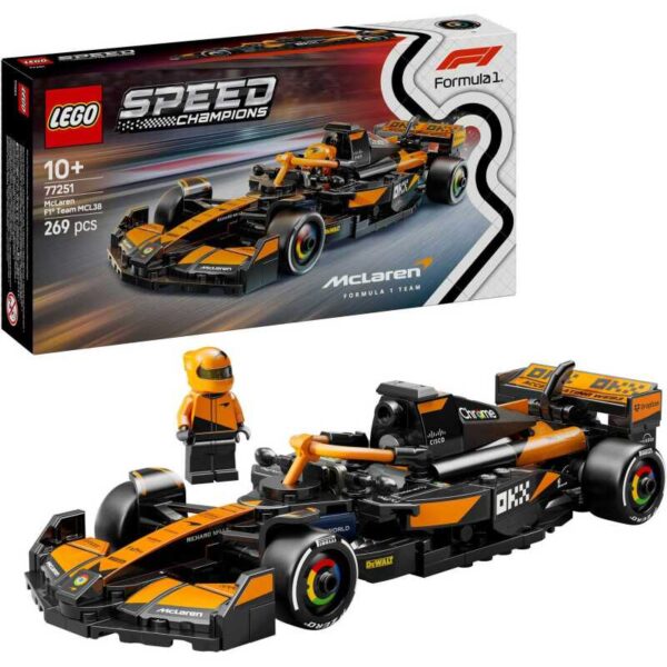 Speed Champions - McLaren F1 Team MCL38 racewagen Constructiespeelgoed