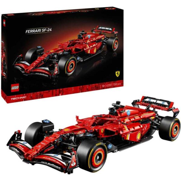 Technic - Ferrari SF-24 F1 auto Constructiespeelgoed