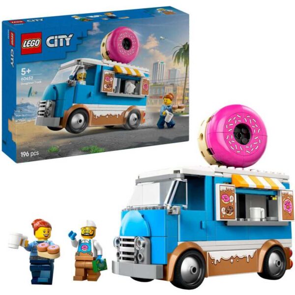 City - Donuttruck Constructiespeelgoed