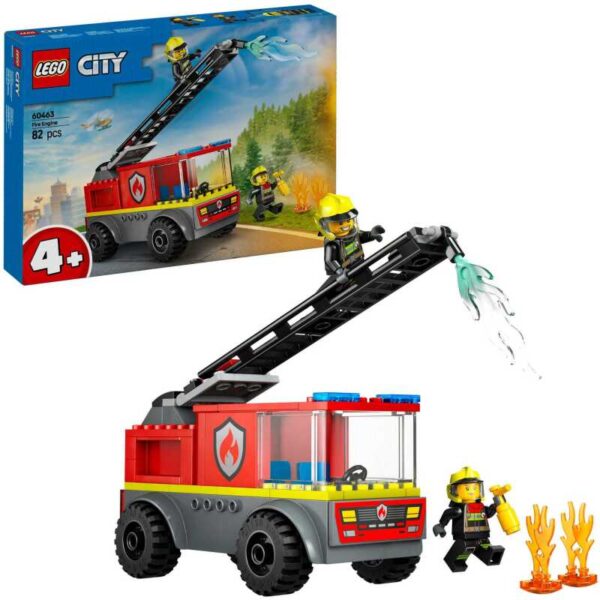 City - Brandweerauto Constructiespeelgoed