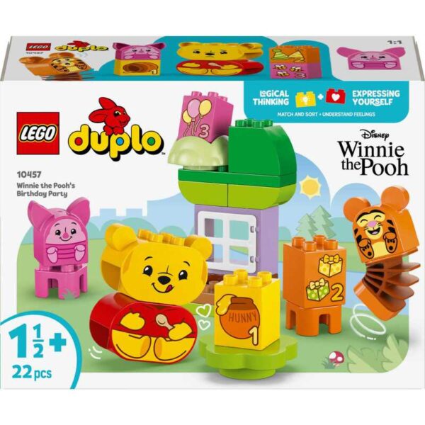 DUPLO Disney - Het verjaardagsfeest van Winnie de Poeh Constructiespeelgoed