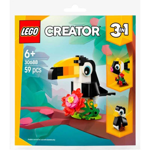 Creator - Tropische toekan Constructiespeelgoed