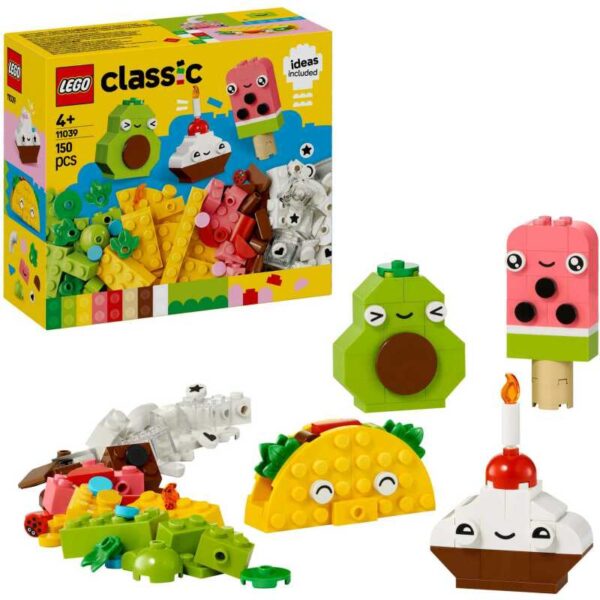 Classic - Creatieve etensvriendjes Constructiespeelgoed