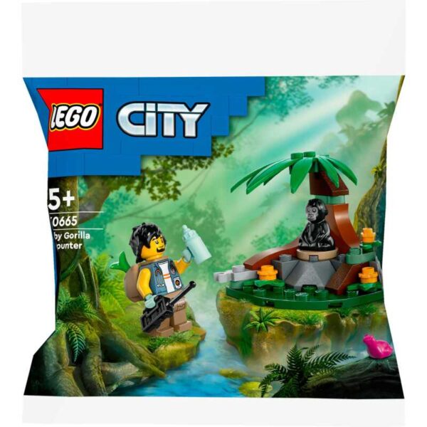 City - Ontmoeting met babygorilla Constructiespeelgoed
