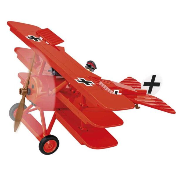 Historical Collection - Fokker Dr.1 Red Baron Constructiespeelgoed