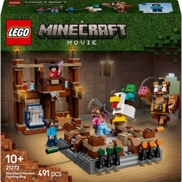 Minecraft - De arena bij het boslandhuis Constructiespeelgoed