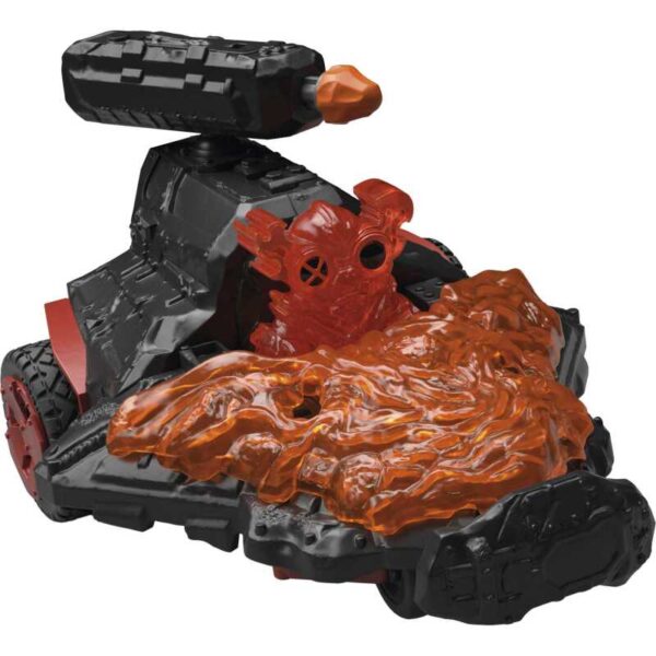 Eldrador - Lava-straalvoertuig met Mini Creature Speelfiguur