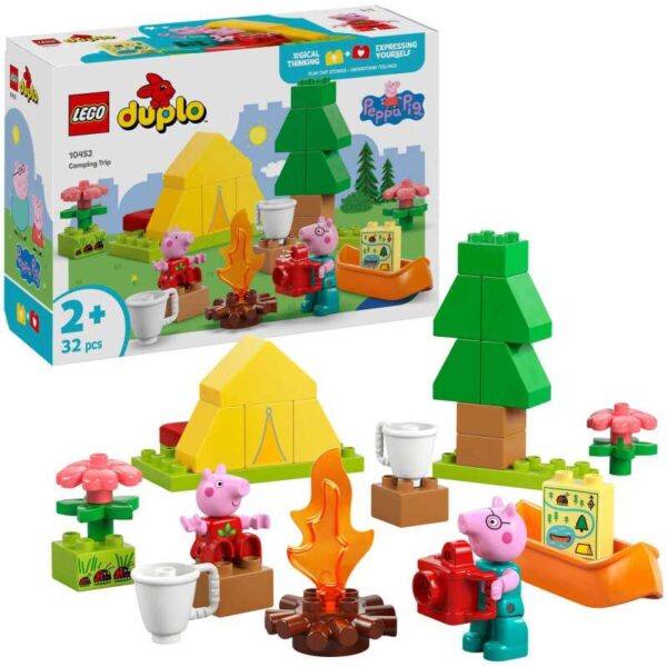 DUPLO - Peppa Big Kampeertrip Constructiespeelgoed