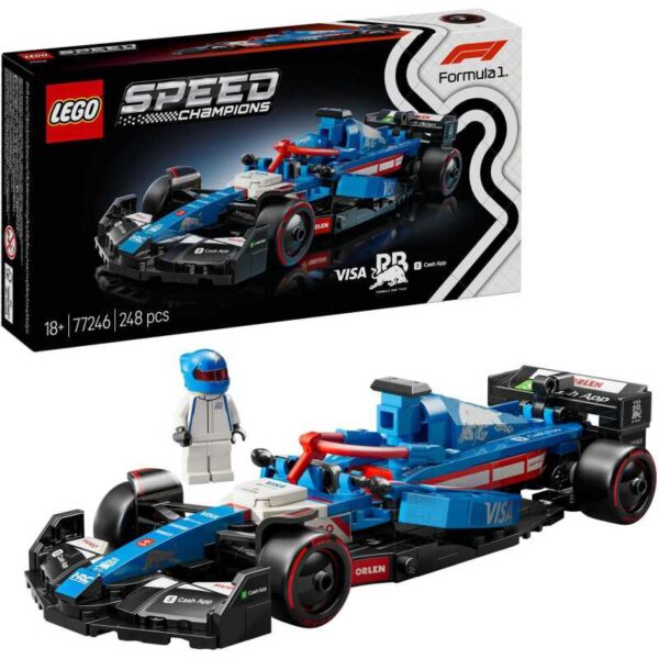 Speed Champions - Visa Cash App RB VCARB 01 F1® racewagen Constructiespeelgoed